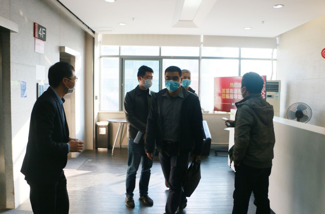 万众一心，，，，，携手抗疫 | 筼筜街道主任苏克一行莅临1277星际电子指导复工情形